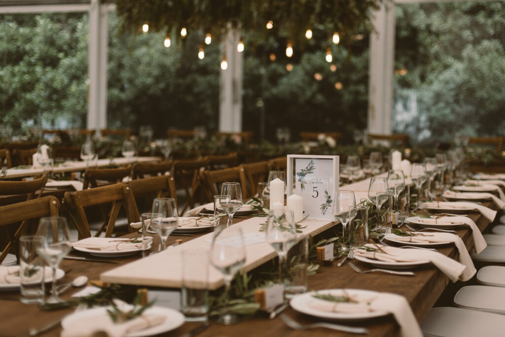 Festoon Lighting to complement a Rustic Themed wedding in Auckland