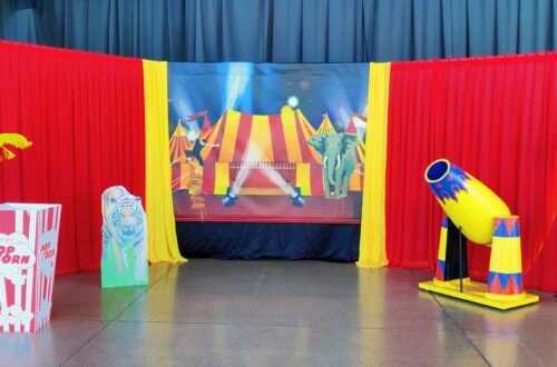 Circus Carnical Backdrop & Draping